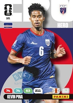 Kevin Pina Cape Verde Panini FIFA World Cup 2026 Adrenalyn XL #101